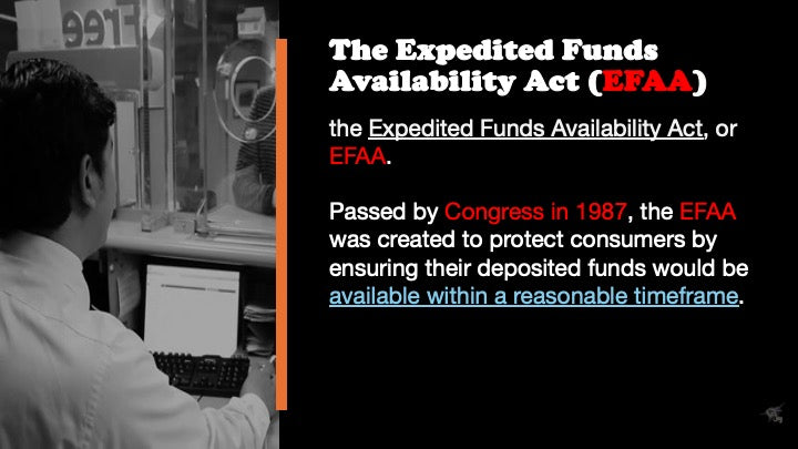 Regulation CC Training Module 1 – Funds Availability Rules Explained (Jay Get It)